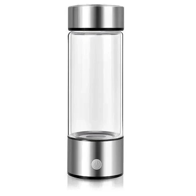 Hydrogen Water Generator Bottle with USB Recharge and One-Button Operation, 300ml Zolana