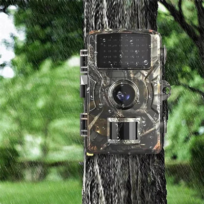Trail Camera with Night Vision and 16MP Photos, 1080P HD Video, No Glow IR