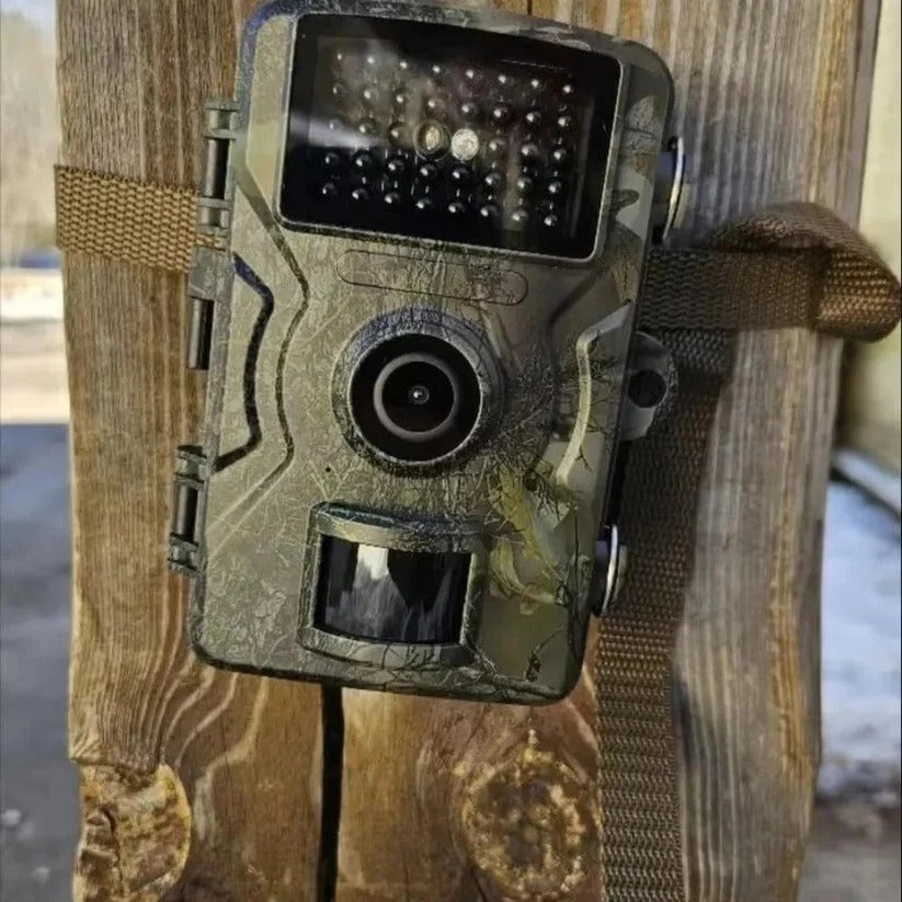 Trail Camera with Night Vision and 16MP Photos, 1080P HD Video, No Glow IR