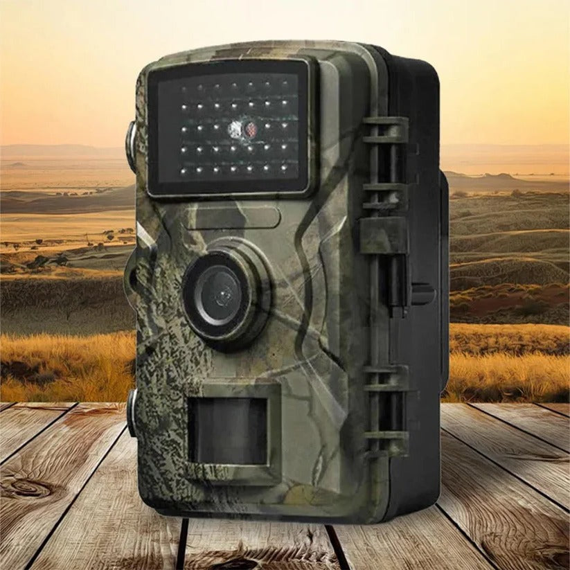 Trail Camera with Night Vision and 16MP Photos, 1080P HD Video, No Glow IR
