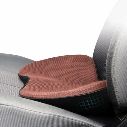 Car Seat Cushion with 3.5in Memory Foam and Contoured Support for Short Drivers Zolana