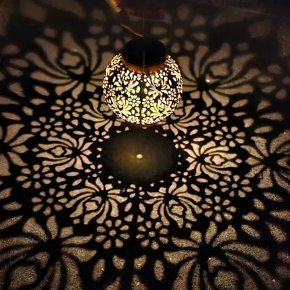 Solar Pendant Light with Remote Control and Adjustable Brightness, Weather-Resistant LED Zolana