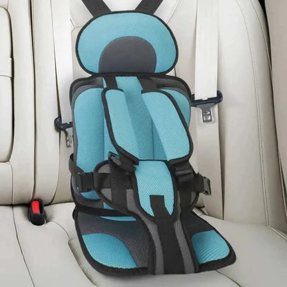 Car Seat Cushion for Kids with 5-Point Harness and Breathable Mesh, Non-Slip Zolana