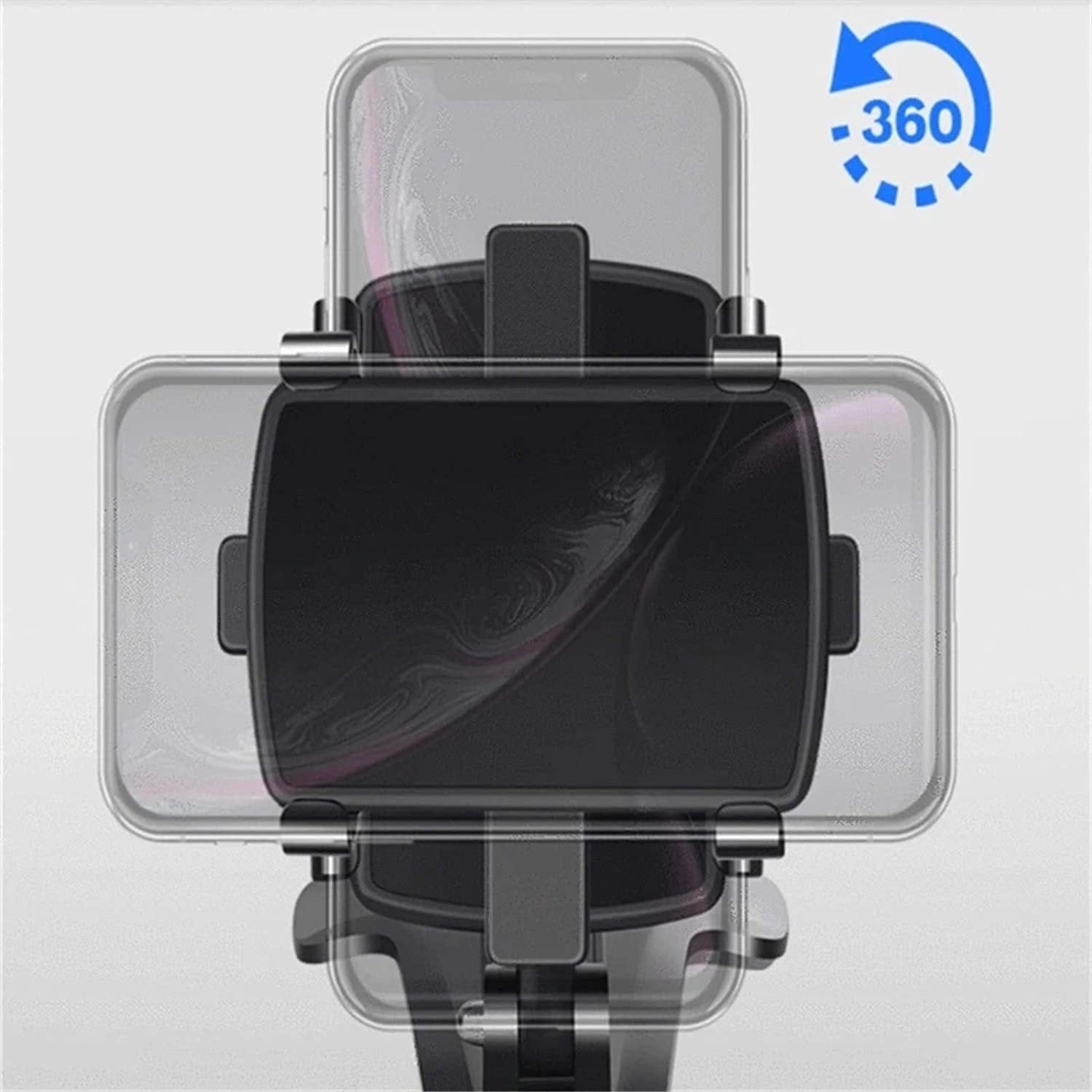 Car Phone Mount with 360 Degree Rotation and Multi-Position Mounting, One-Hand Release Zolana