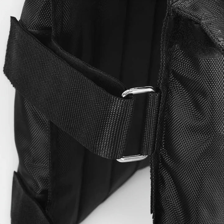 Adjustable Weighted Vest with Removable Pouches and Ergonomic Straps, 110 lb Capacity Zolana