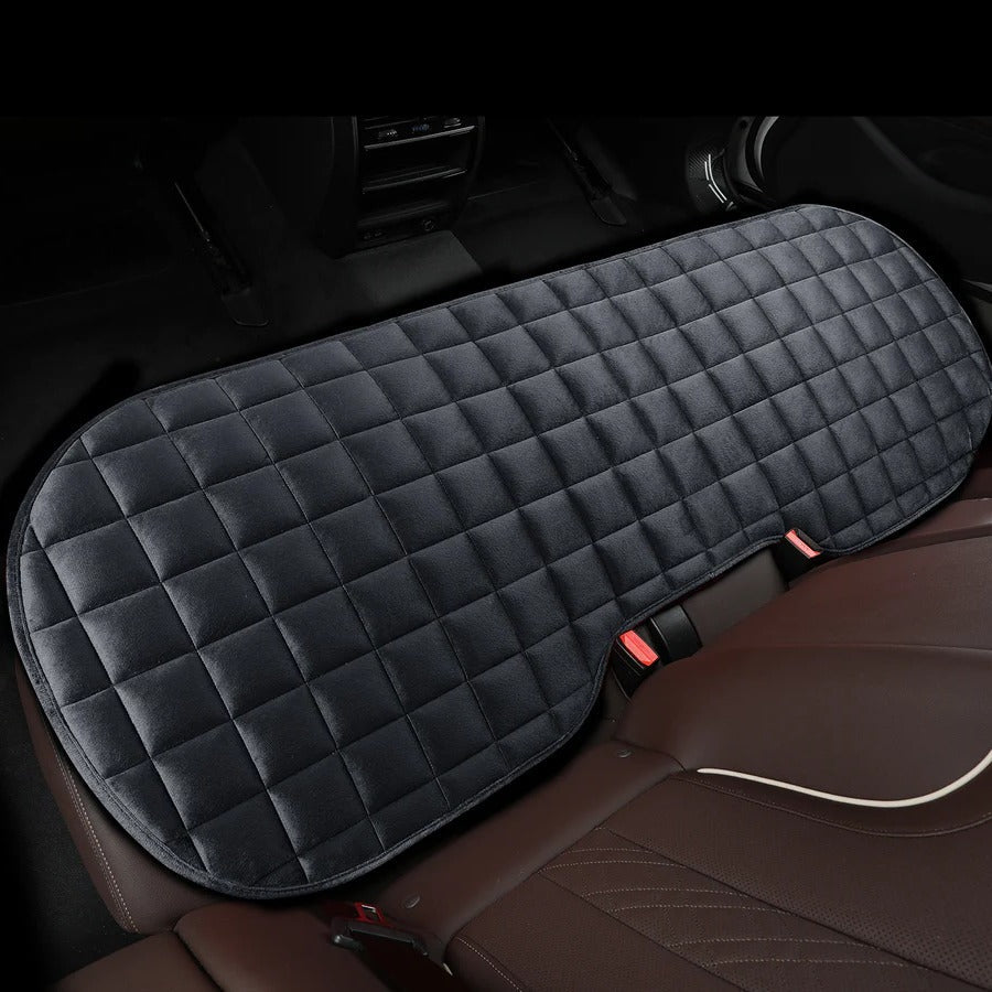 Rear Seat Cushion with High-Density Foam and Breathable Velvet Cover, Fits Most Seats Zolana