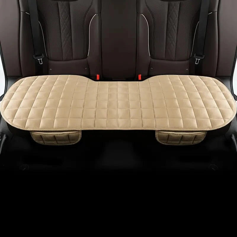 Rear Seat Cushion with High-Density Foam and Breathable Velvet Cover, Fits Most Seats Zolana