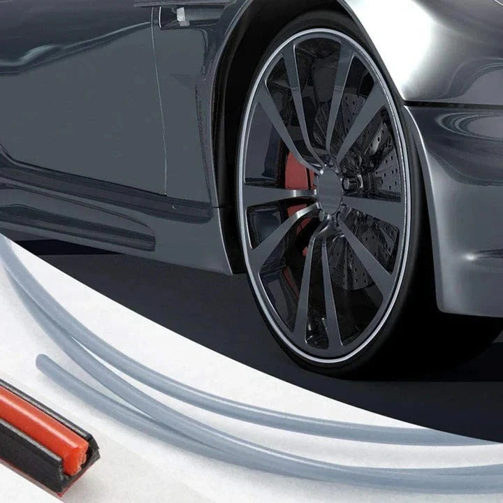 Wheel Rim Protector with Peel-Stick Adhesive and Trim to Fit 8m Roll Zolana
