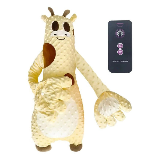 Baby Sleep Soother with Motorized Patting and Adjustable Remote, Rechargeable