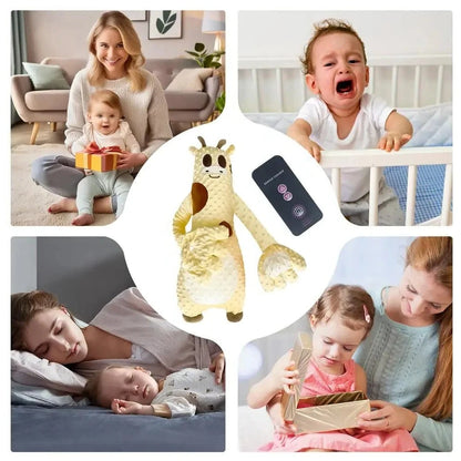 Baby Sleep Aid with Adjustable Motorized Tapping and Remote Control, Rechargeable Battery Zolana