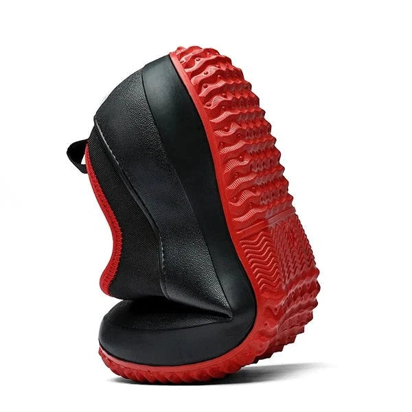 Slip-On Work Shoes with Water-Resistant Upper and Non-Slip Outsole, Cushioned Footbed Zolana