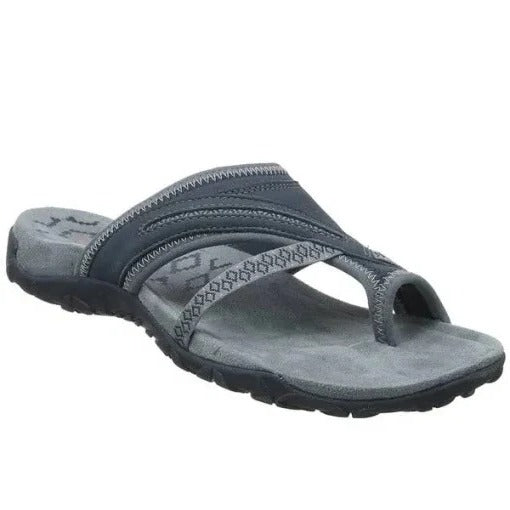 Women's Sandals with Arch Support and Memory Foam Footbed, Lightweight Platform