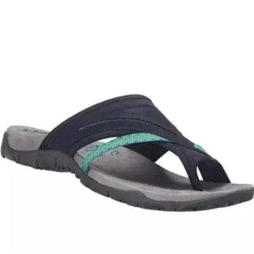 Women's Arch Support Sandals with Memory Foam and Lightweight Platform, Rubber Sole Zolana