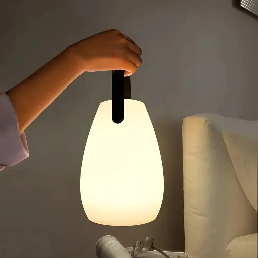 Waterproof Cordless LED Table Lamp with USB-C Charging and Remote, Up to 13-Hour Runtime Zolana