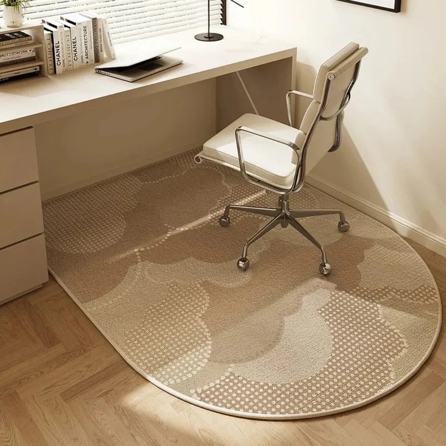 Chair Mat for Hardwood Floors with Non-Slip Backing and Low-Profile Short Pile Zolana