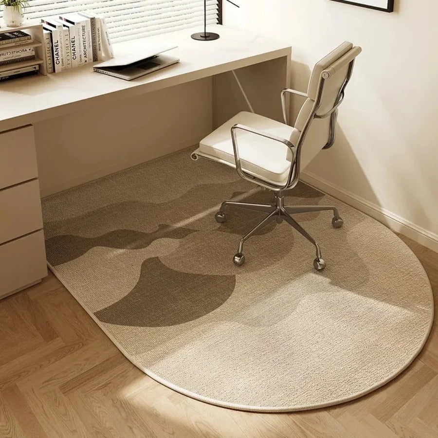 Chair Mat for Hardwood Floors with Non-Slip Backing and Low-Profile Short Pile Zolana