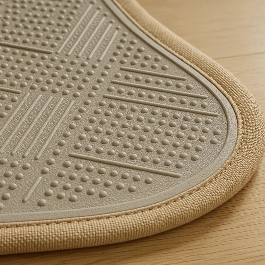 Chair Mat for Hardwood Floors with Non-Slip Backing and Low-Profile Short Pile Zolana