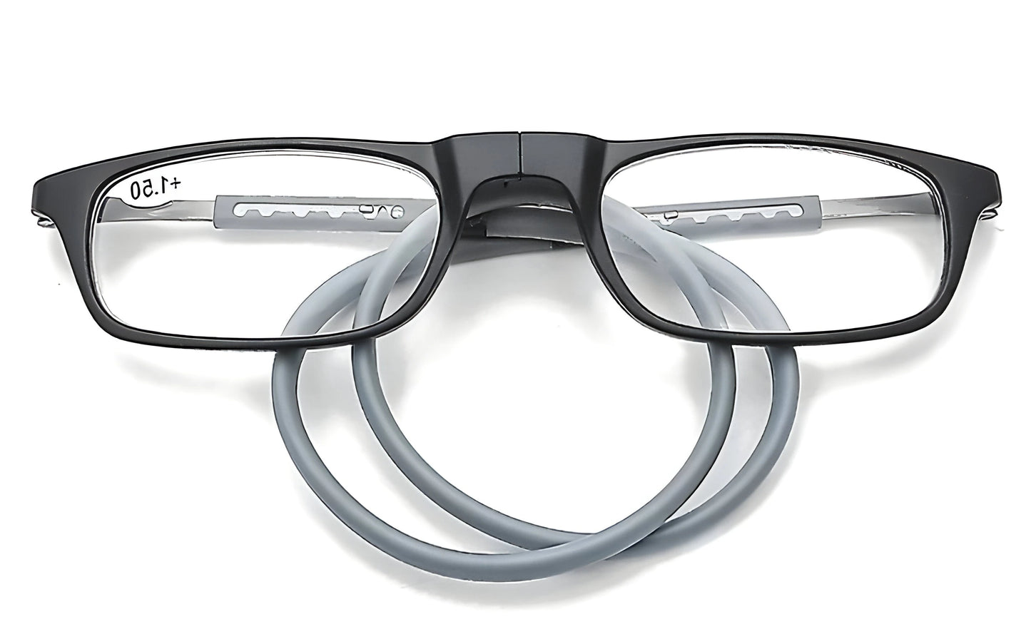 Reading Glasses with Magnetic Bridge and Hanging Neck Loop, Lightweight Unisex Zolana
