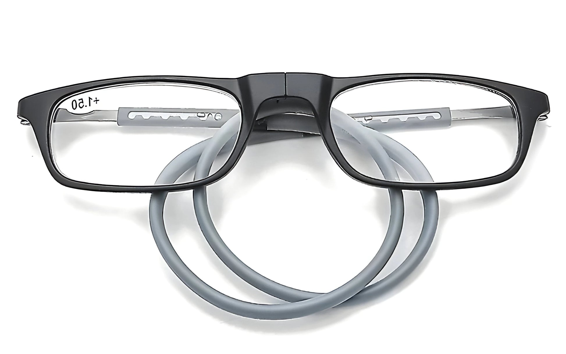 Reading Glasses with Magnetic Bridge and Hanging Neck Loop, Lightweight Unisex Zolana