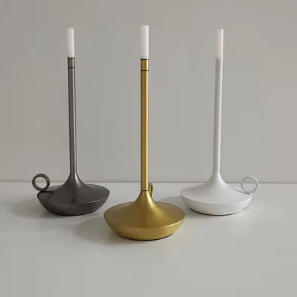 Rechargeable Touch Lamp with USB Charging and 12-Hour Battery, Portable Warm White