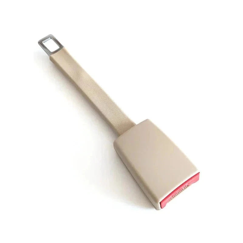 Seat Belt Extender with 11-Inch Rigid Stem and Upright Receiver Holder, Toolless Install Zolana