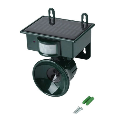 Motion-Activated Bird Repellent with Solar Power and PIR Sensor, Weather-Resistant