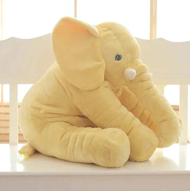 Elephant Plush Pillow for Babies with Supportive Shape and Soft Filling, Multiple Sizes Zolana
