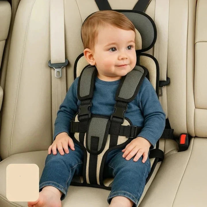 Portable Car Seat with 5-Point Harness and Foldable Lightweight Design, Up to 132 Lbs Zolana
