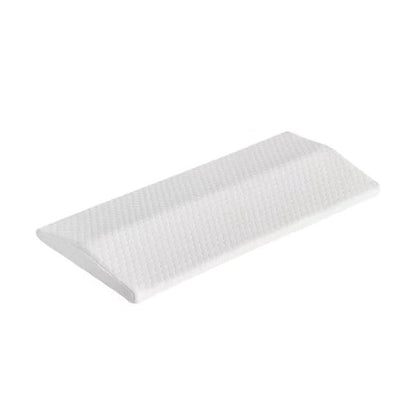 Lumbar Pillow with Contoured Ergonomic Foam and Removable Mesh Cover, Medium-Firm Support