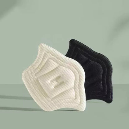 Non Slip Heel Grips with Cushioned Foam and Trim-to-Fit Strip, Adhesive Backing