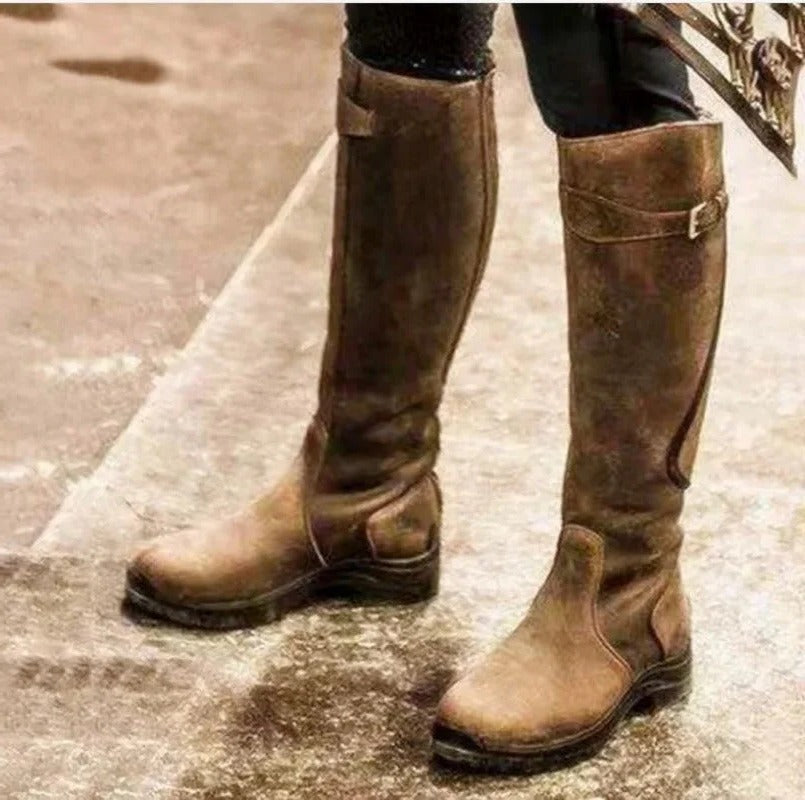 Women's Waterproof Boots with Thermal Lining and Non-Slip Rubber Outsole, Removable Insole