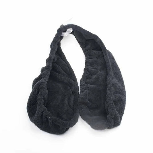Terry Cloth Bra with Adjustable Back Cord and Wire-Free Support, Moisture-Wicking Fabric