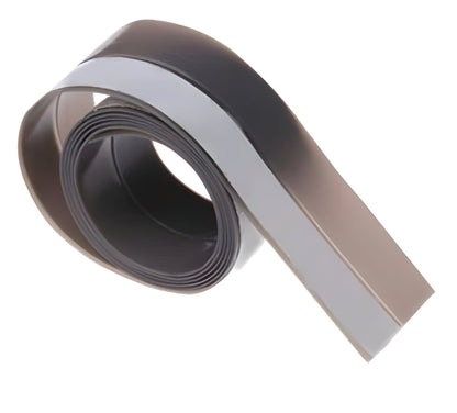 Door Draft Seal with Self-Adhesive Backing and Flexible Transparent Strip, 5m