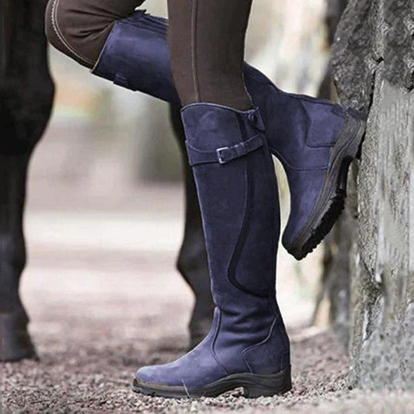 Women's Waterproof Boots with Thermal Lining and Non-Slip Rubber Outsole, Removable Insole