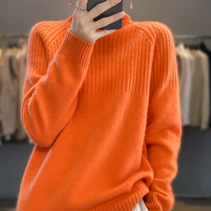 Cashmere Turtleneck Sweater with Lightweight Warmth and Cloudlike Softness, Regular Fit Zolana