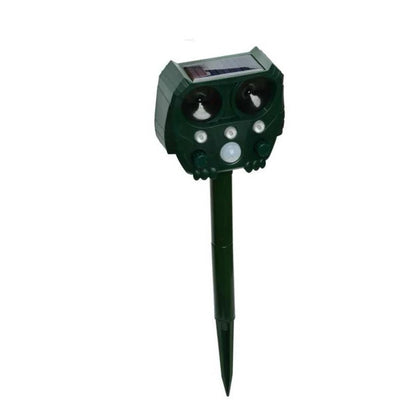 Ultrasonic Animal Repellent with Motion Sensor and Solar Power for Yard, 26 Ft Range