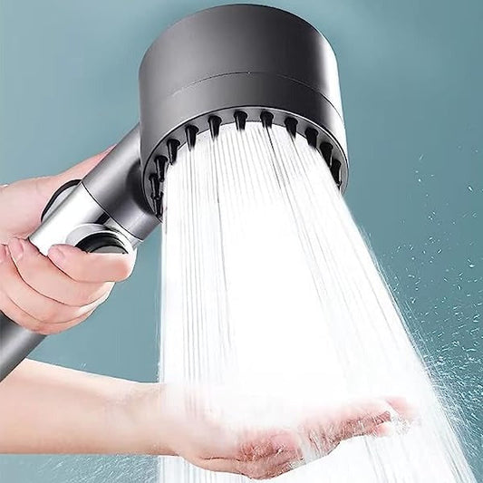High Pressure Shower Head with 9-Layer Filtration and Push-Button Flow Pause, Water-Saving