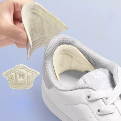 Non Slip Heel Grips with Cushioned Foam and Trim-to-Fit Strip, Adhesive Backing