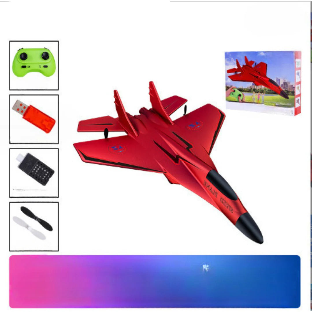 Remote Control Airplane with Shatter-Resistant Body and Stable Flight, USB Rechargeable Zolana