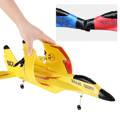 Remote Control Airplane with Durable Frame and Rechargeable Battery, 40cm Wingspan