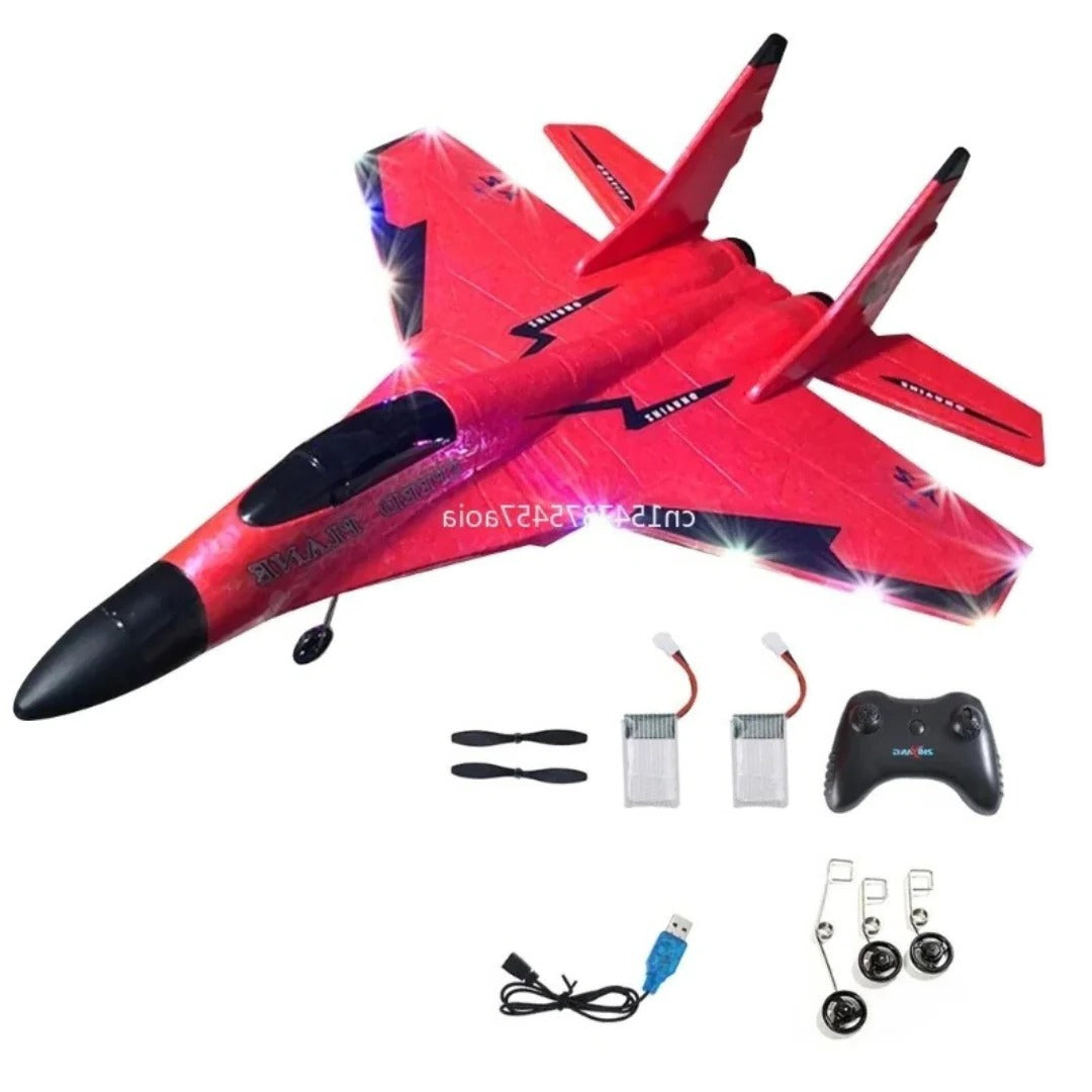 Remote Control Airplane with Shatter-Resistant Body and Stable Flight, USB Rechargeable Zolana