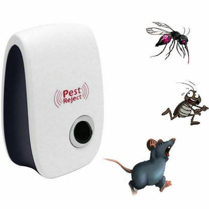 Rat Repeller with Variable Ultrasonic Frequencies and 800 Sq Ft Coverage Zolana