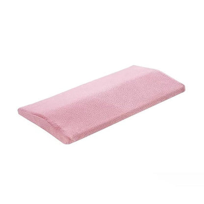 Lumbar Pillow with Contoured Ergonomic Foam and Removable Mesh Cover, Medium-Firm Support