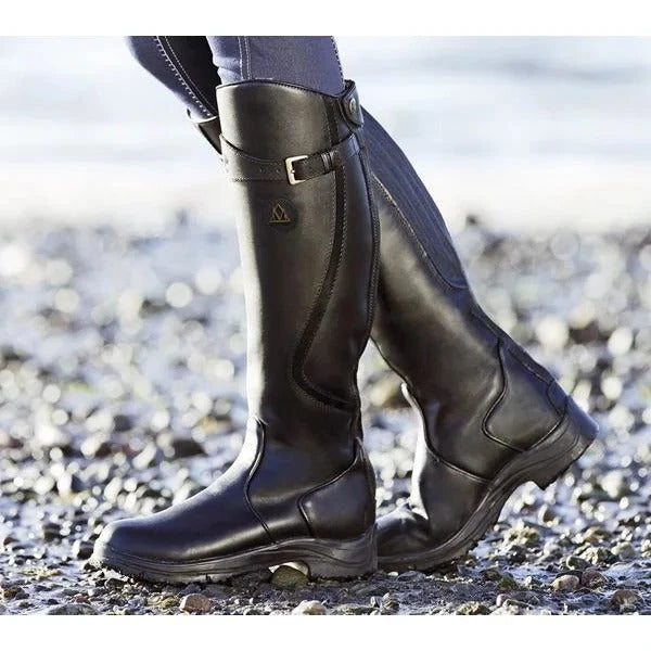 Women's Water-Resistant Boots with Insulated Shaft and Removable Insole, Non-Slip Outsole Zolana