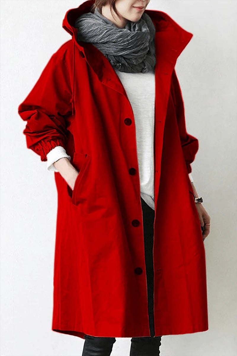 Women's Knit Dress with Soft Stretch and Discreet Pockets, Mid-Thigh Length