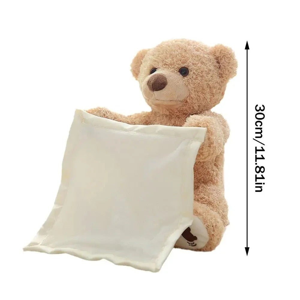 Tummy Time Toy with Peekaboo Motion and Soothing Music, Soft Plush for 3+ Months Zolana