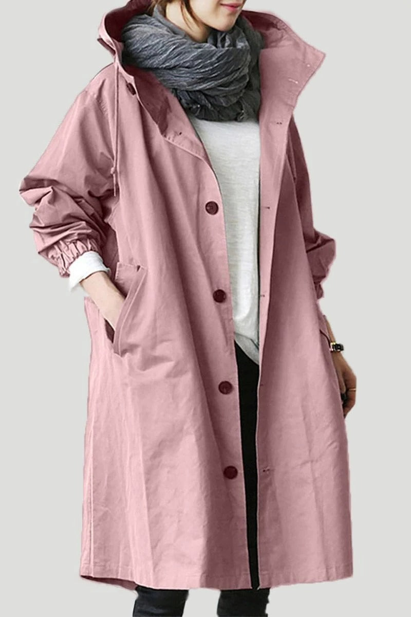Women's Knit Dress with Soft Stretch and Discreet Pockets, Mid-Thigh Length