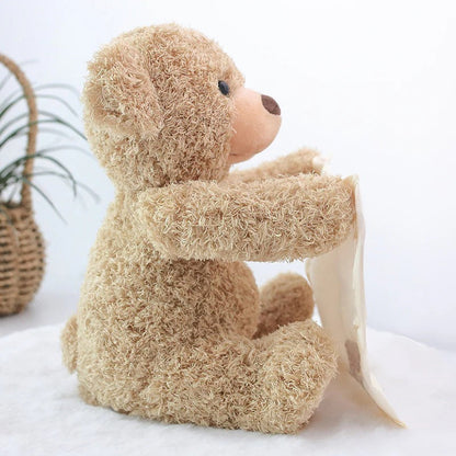 Tummy Time Toy with Peekaboo Motion and Soothing Music, Soft Plush for 3+ Months Zolana
