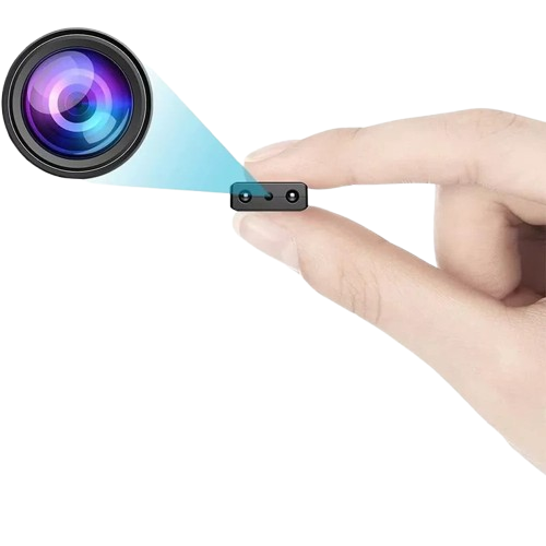 WiFi Security Camera with Night Vision and Motion Alerts, Mini 1080p 90 Degree Wide Angle