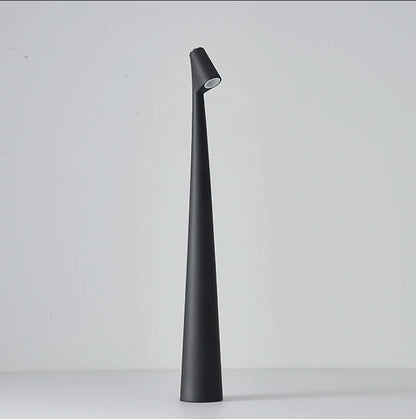 Cordless Touch Table Lamp with Stepless Dimming and USB-C Charge, Splash Resistant Zolana